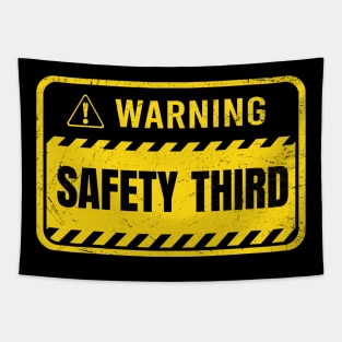 Safety Third Tapestry