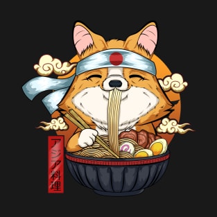 Corgi Ramen T-Shirt