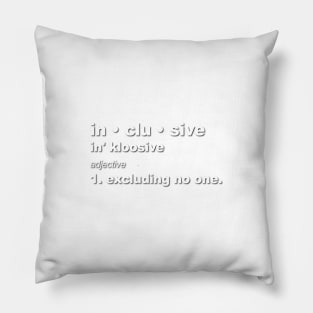 Inclusive Pillow