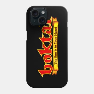 Boktai the sun is in your hand - Logo Phone Case