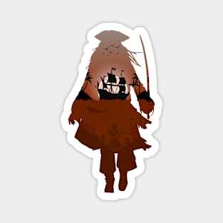 The Pirate Captain Magnet