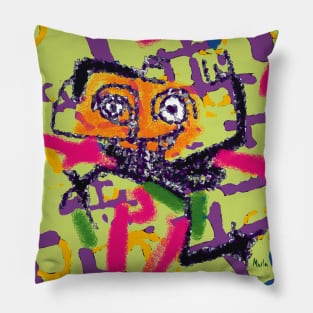 Let's Dance 3 - Abstract Art Pillow