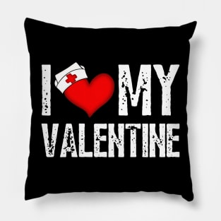 Nurse Valentine Pillow