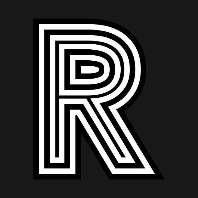 Letter R by RaymondWareNYC