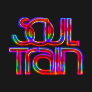 Soul Train-Neon Glow Style T-Shirt