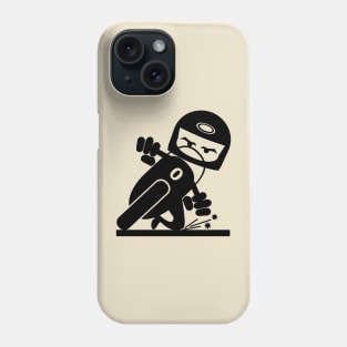 Motorcycle slider decal Phone Case