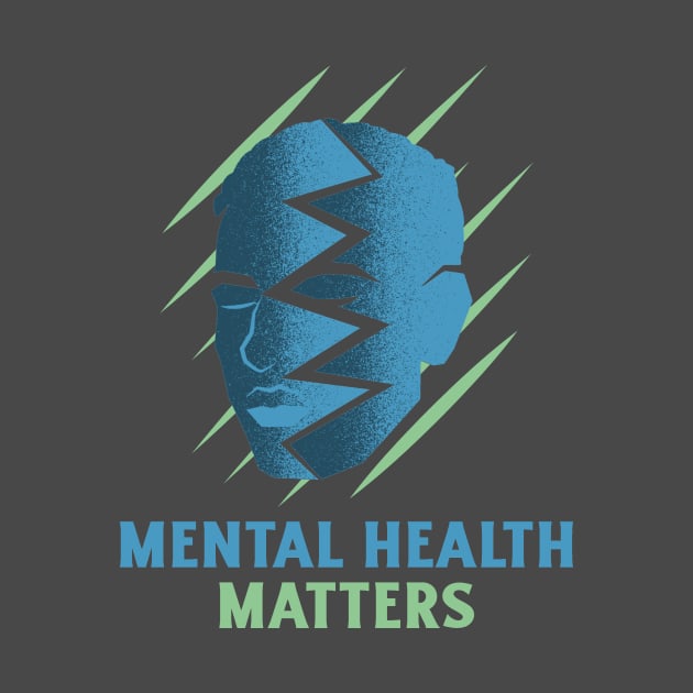 Awareness Mental Health Matters by Print Forge