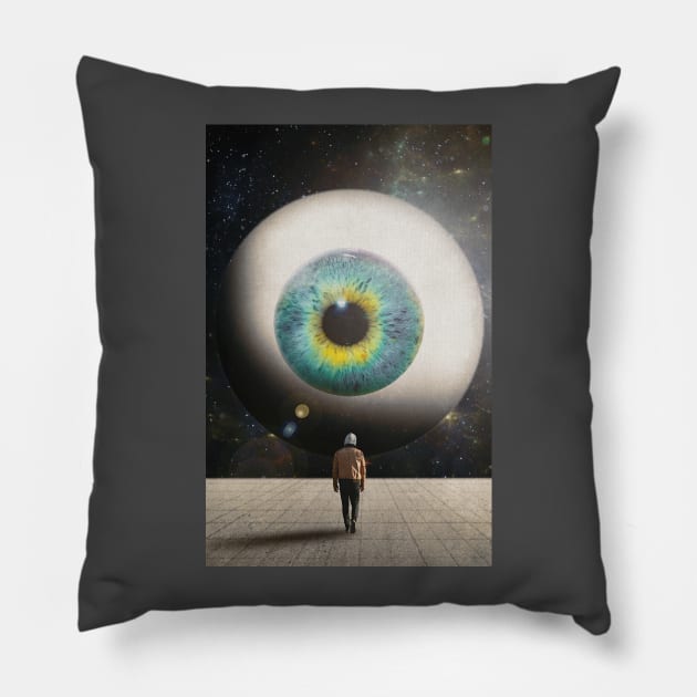 All Seeing Pillow by SeamlessOo