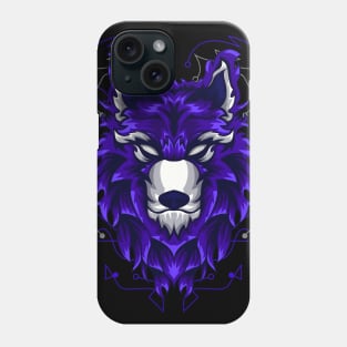 wolf head Phone Case