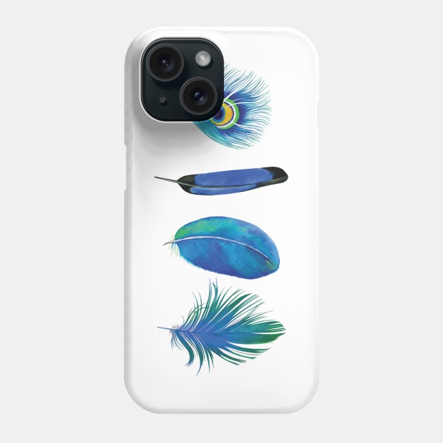 Feather #2 Phone Case by Houseofyhodie