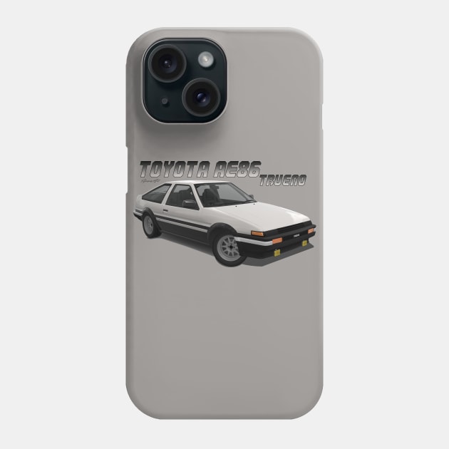 Toyota AE86 Trueno Phone Case by PjesusArt