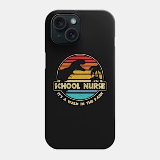 Jurassic School Nurse Phone Case