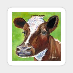 Spirit of Ayrshire Cow Magnet