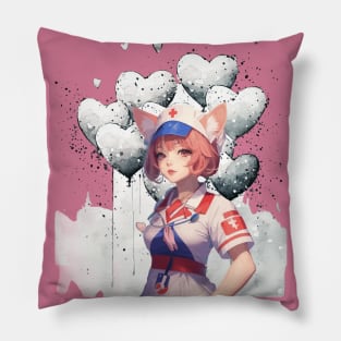 Loving Nurse Life Pillow