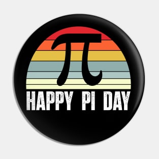 Happy Pi Day Math Teacher boys girls Pi day Pin