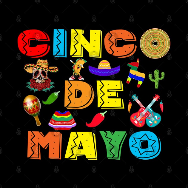 Cinco De Mayo 2023 Mexican Fiesta 5 De Mayo by LARFADASTRO