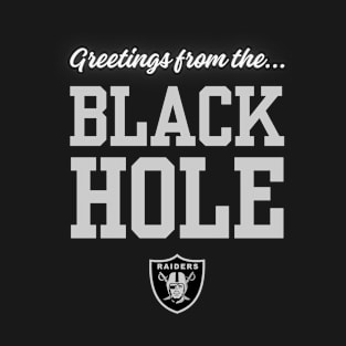 Raiders "Greetings from The Black Hole" T-Shirt