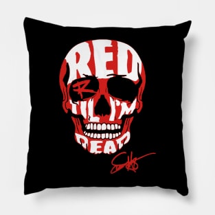 sammy hagar skull Pillow