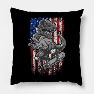 4th Of July American Flag - US 4th of July American flag Pillow