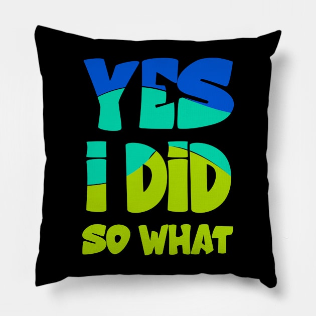 Sarcastic me Pillow by Mayathebeezzz