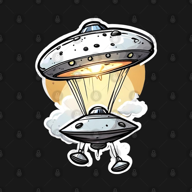 UFO_1 by Buff Geeks Art