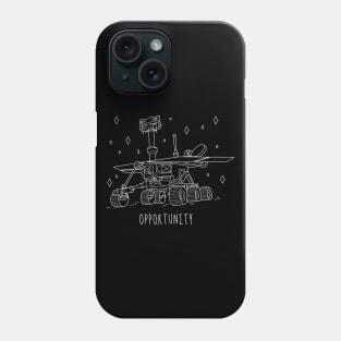 Opportunity Black Phone Case