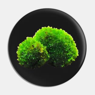 Green Moss Balls Pin