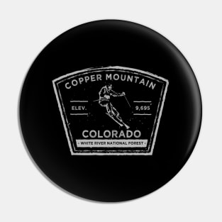 Copper Mountain Colorado Pin