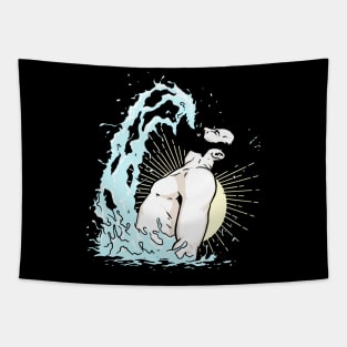 Beard Flip Men's Tapestry