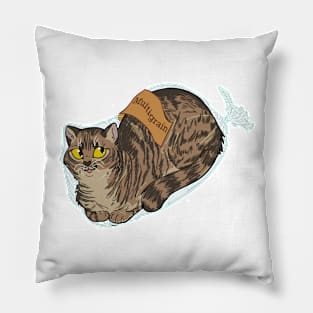 Catloaf: Multigrain (tabby) Pillow