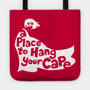 A Place To Hang Your Cape - Official logo Tote