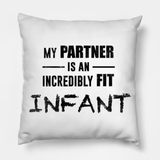 The Challenge MTV - My Partner is an Incredibly Fit Infant Pillow