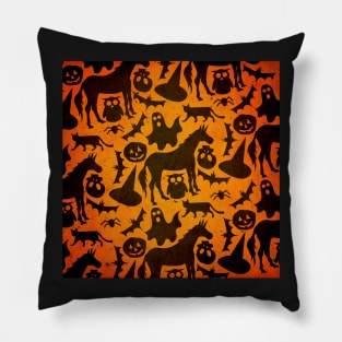 Halloween Spook Unicorn Pillow