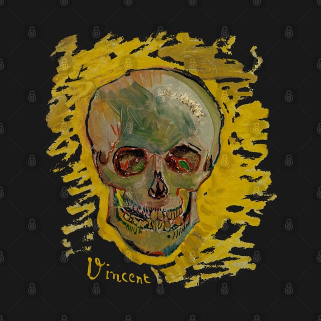 Skull by Van Gogh by ArtOfSilentium