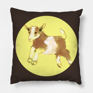 Goat Sketch Pillow