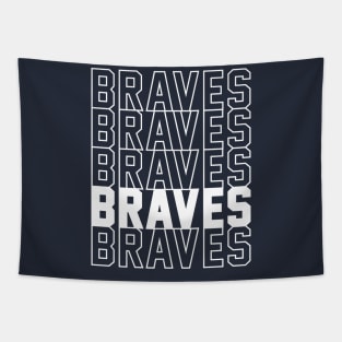 BRAVES Tapestry