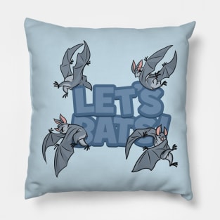 Lets bats! Pillow