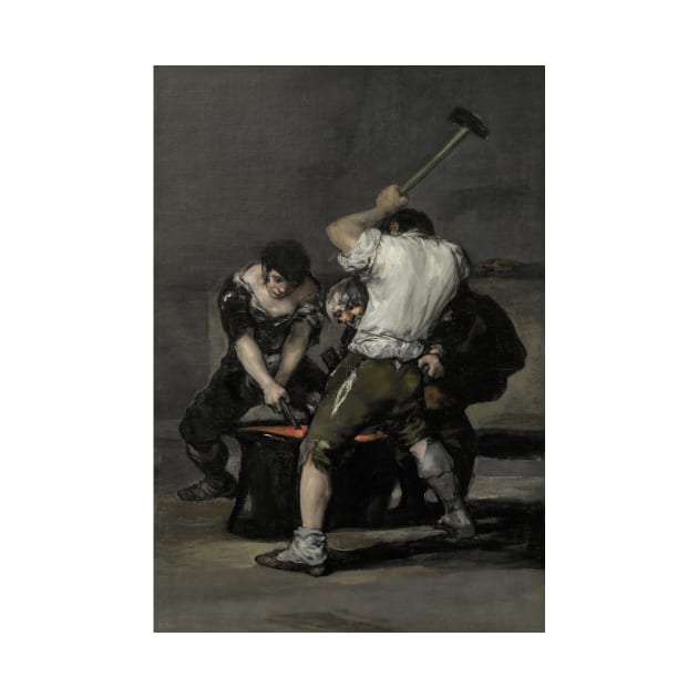 The Forge by Francisco Goya by Classic Art Stall