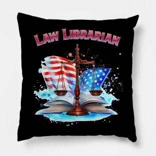 law librarian Pillow