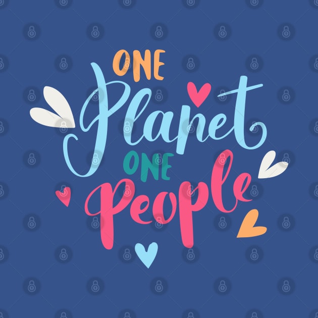 One Planet, One People - mankind is one family by irfankokabi