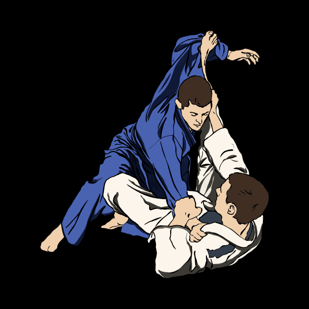 Brazilian Jiu Jitsu BJJ Rolling by fromherotozero