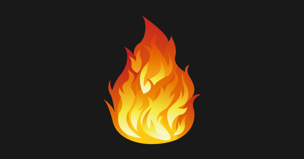 You are on FIRE! - Fire - Sticker | TeePublic UK