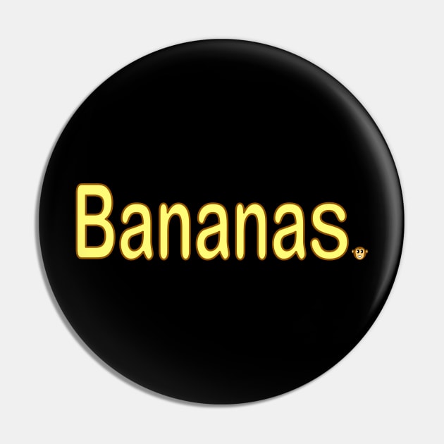 B is for Bananas Pin by rayraynoire