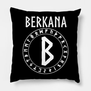 Berkana Ancient Norse Rune Pillow