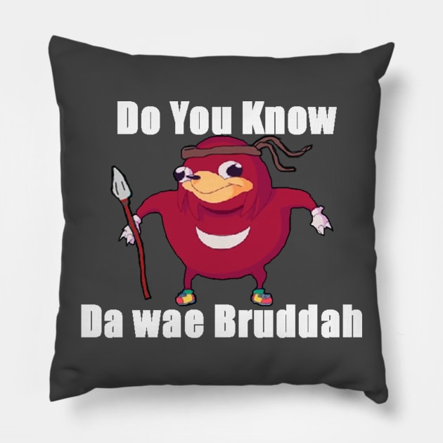 Do You Know Da wae? Pillow by Trash_Pandah