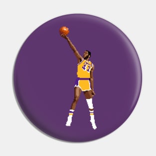 James Worthy Pixel Layup Pin