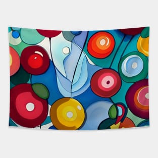 Color Bubbles Tapestry