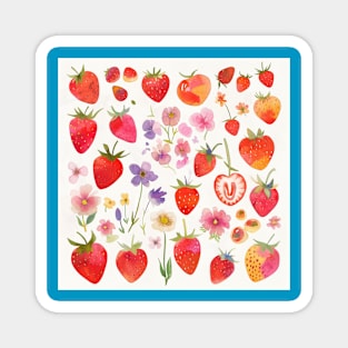 Sweet Berry Medley VII Magnet