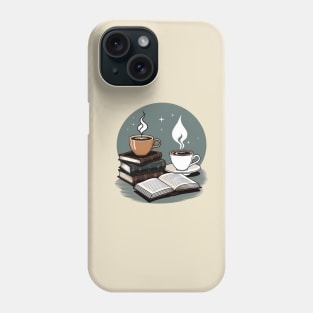 coffee and study night Phone Case