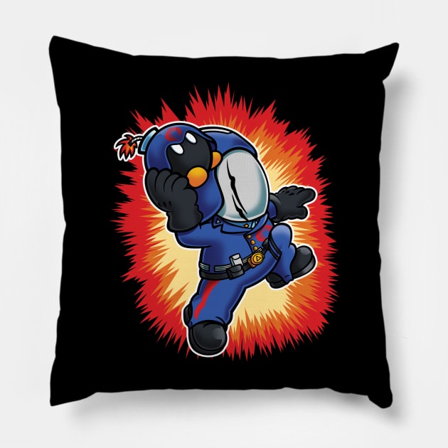 Super Cobra Bomb Pillow by Jc Jows